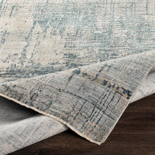 Brunswick Machine Woven Rug — Pale Blue / Taupe | BWK-2300