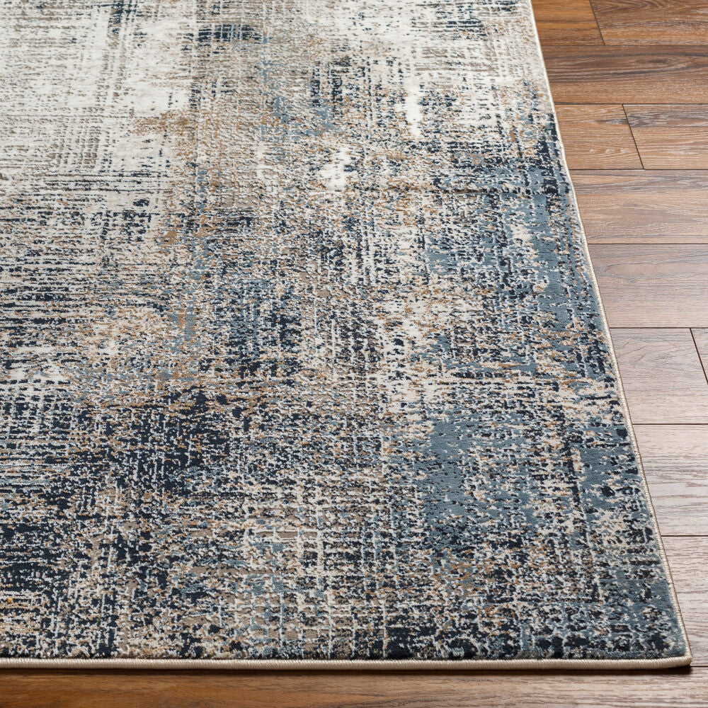 Allegro Plus Machine Woven Rug — Navy / Amber | AGP-2306 - performance