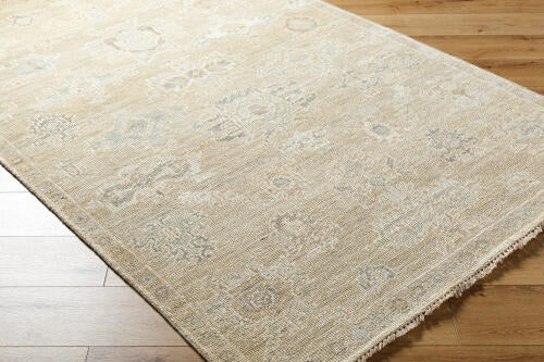 Antalya Handmade Wool Rug — Beige / Mist | AAT-2305