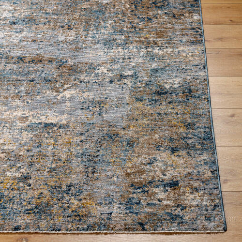 Livabliss Mirabel Machine Woven Rug — Taupe / Denim Multi | MBE-2303