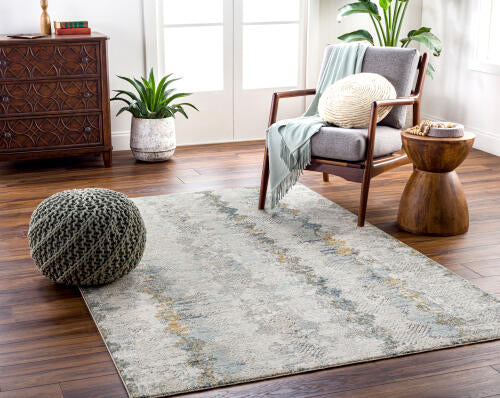 Livabliss Dresden Machine Woven Rug — Mist / Blue | DRE-2303 - colour & pattern
