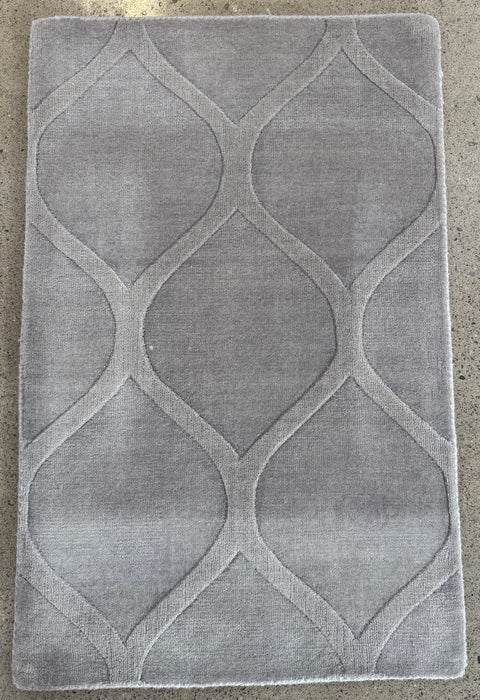 2'x3' 100% Wool Nepali Hand Knotted Area Rug