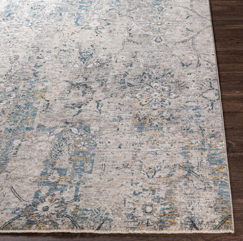 Livabliss Cardiff Machine Woven Rug — Blue / Gray / Ivory | CDF-2300