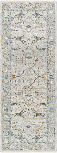Livabliss Dresden Machine Woven Rug — Ivory / Mist | DRE-2309