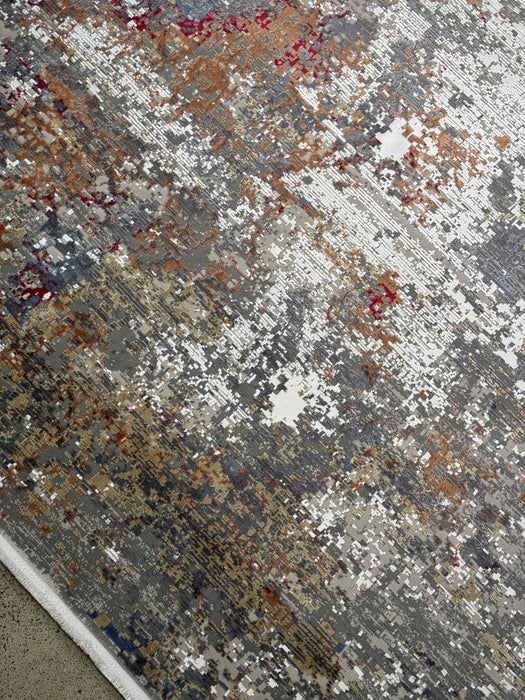 10'X13' World of Luxury Natural Fiber High-End Area Rug- Multi Coloured (Power-Loomed)