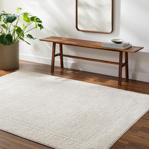 Livabliss Freud Machine Woven Rug — Ivory | FEU-2321 - colour & pattern