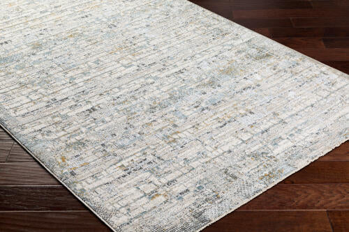 Livabliss Dresden Machine Woven Rug — Soft Teal / Taupe | DRE-2304