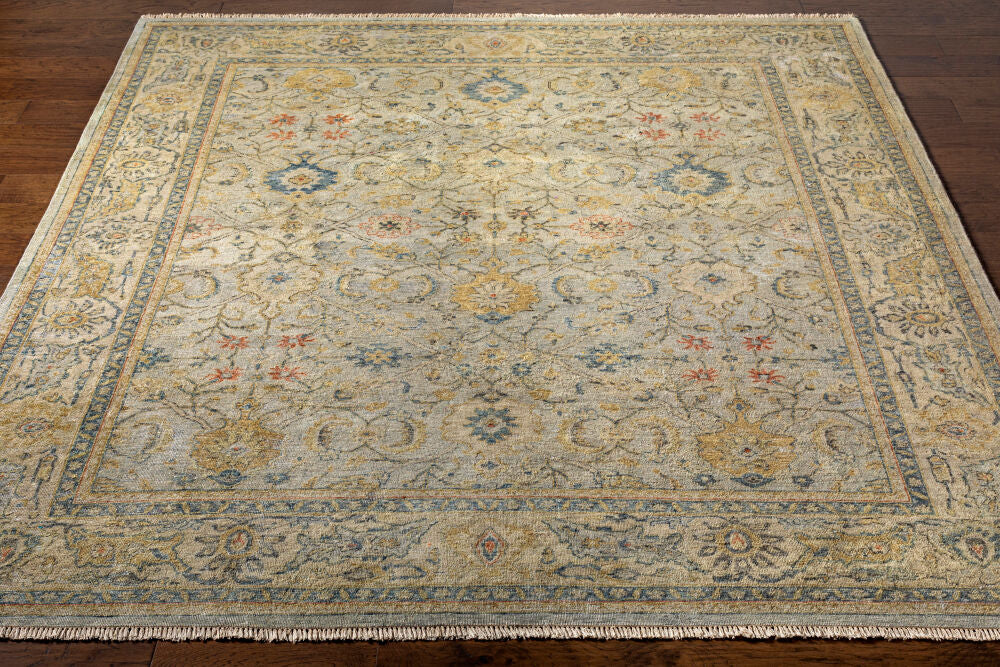 Anatolia Hand Knotted Rug — Olive / Tan | ANY-2300