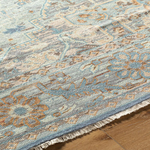 Cappadocia Handmade Wool Rug — Blue / Sand | CPP-5034