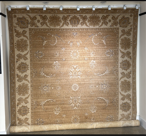 8'x10' Power-Loomed Transitional Style Golden/Beige Area Rug – KB Rugs