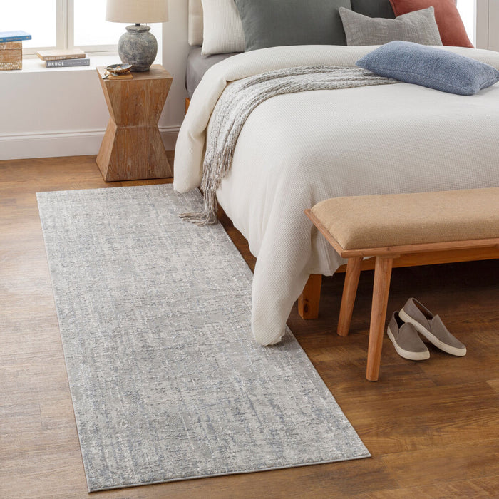 Aisha Machine Woven Rug — Light Gray / Off-White | AIS-2305