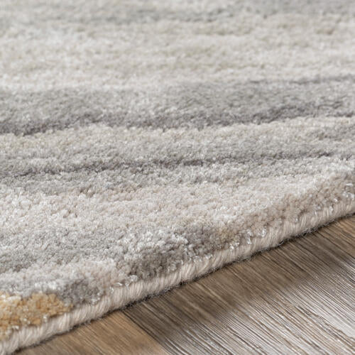 Kavita Handmade Rug — Gray / Gold | KVT-2304