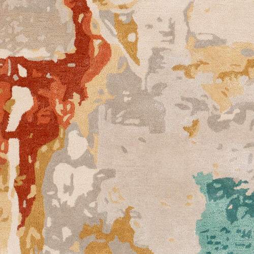 Kavita Handmade Rug — Coral / Sand | KVT-2305 - performance