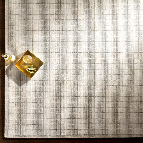 Carre Handmade Rug — Light Beige / Cream | CCR-2300 - construction