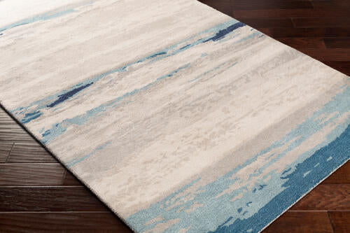 Kavita Handmade Rug — Blue / Sand | KVT-2306