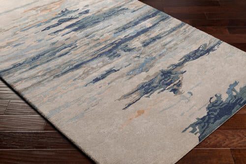 Kavita Handmade Rug — Navy / Taupe | KVT-2302