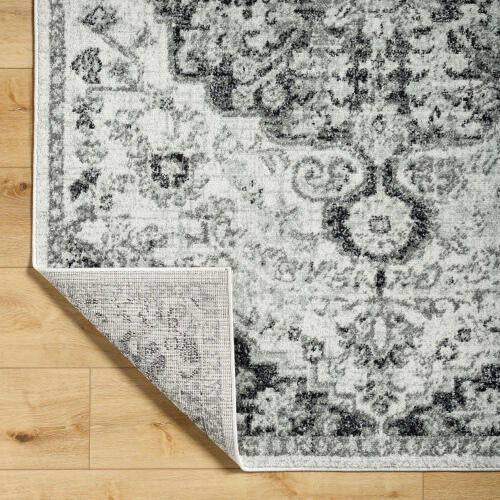 Livabliss  Harput Machine Woven Rug — Gray / Ivory | HAP-1061
