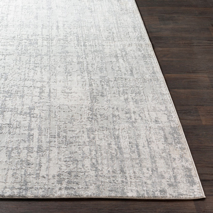 Aisha Machine Woven Rug — Light Gray / Off-White | AIS-2305