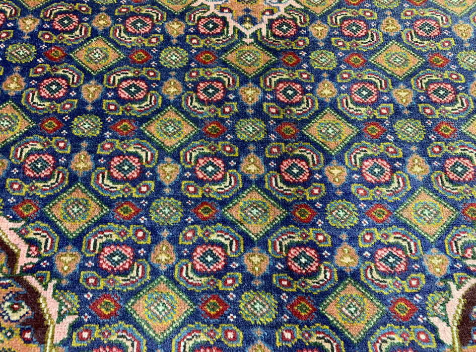 7'x10' Hand-Knotted Persian Navy/Multi Area Rug – KB Rugs 