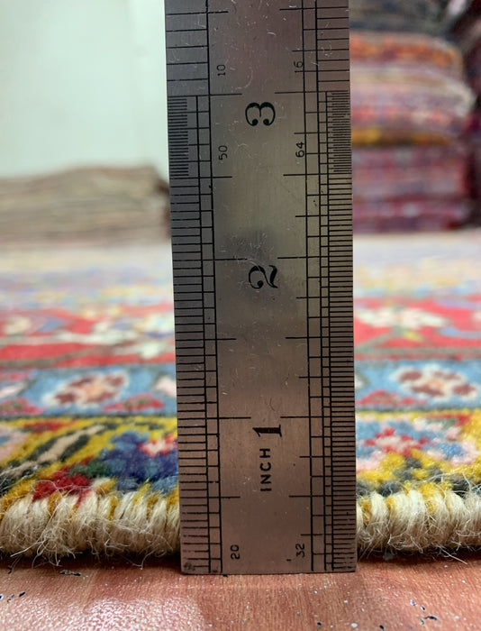 7'x10' Hand-Knotted Persian Navy/Multi Area Rug – KB Rugs 