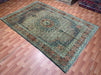 7'x10' Hand-Knotted Persian Teal/Multi Area Rug – KB Rugs 