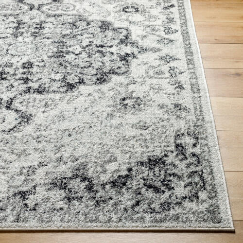 Livabliss  Harput Machine Woven Rug — Gray / Ivory | HAP-1061