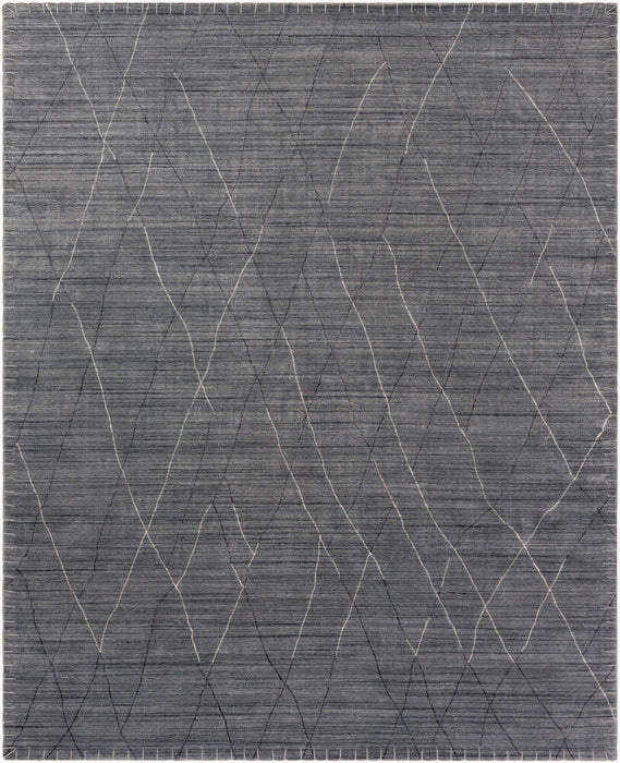 Arlequin Handmade Wool & Viscose Rug — Charcoal | ARQ-2300