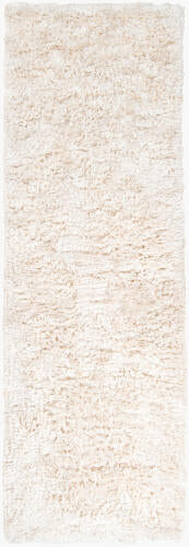 Ashton Handmade Plush Wool Blend Rug — Cream | ASH-1300