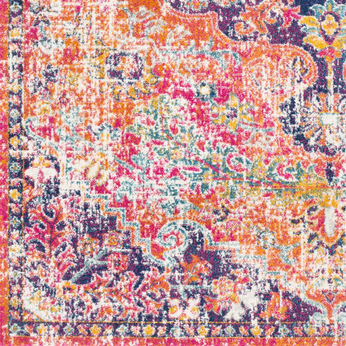 Livabliss Harput Machine Woven Rug — Multi / Orange | HAP-1062