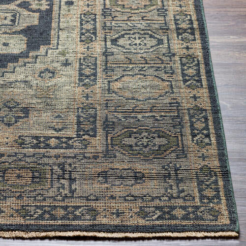 Reign Handmade Wool Rug — Navy / Taupe | REG-2309