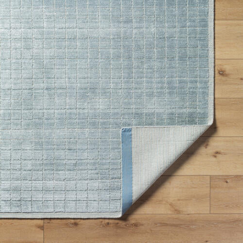 Carre Handmade Rug — Denim / Light Beige | CCR-2303