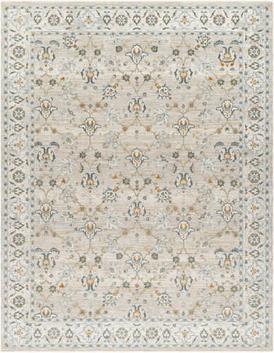 Livabliss Dresden Machine Woven Rug — Ivory / Mist | DRE-2311 - performance