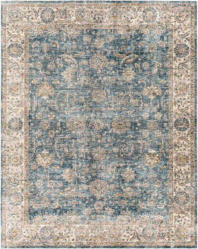 Livabliss Mirabel Machine Woven Rug — Blue / Beige | MBE-2305 - performance