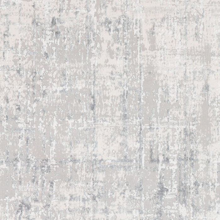 Aisha Machine Woven Rug — Light Gray / Off-White | AIS-2305