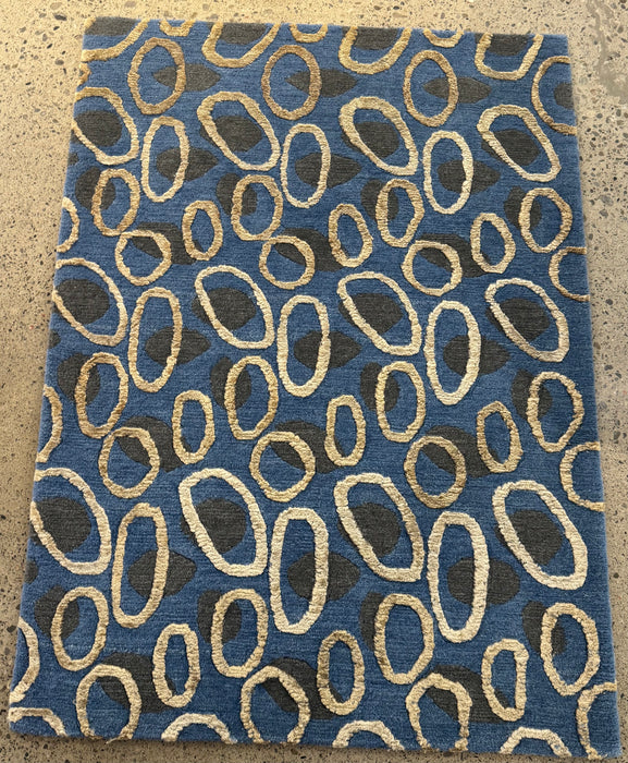 2'x3' 100% Wool Nepali Hand Knotted Area Rug