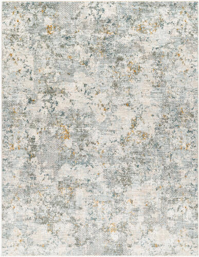 Livabliss Dresden Machine Woven Rug — Soft Teal / Taupe | DRE-2302 - performance