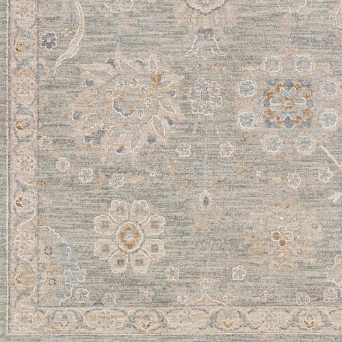 Avant Garde Machine Woven Rug — Dusty Sage / Light Beige (AVT-2335)