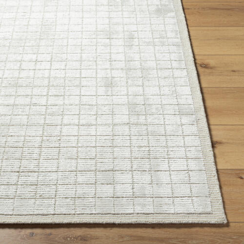 Carre Handmade Rug — Light Beige / Cream | CCR-2300