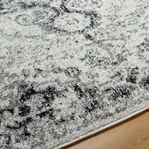 Livabliss  Harput Machine Woven Rug — Gray / Ivory | HAP-1061