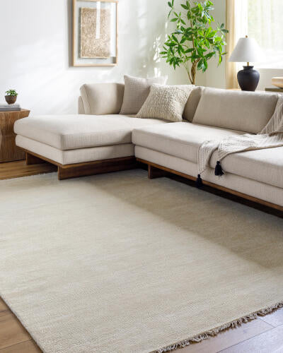 Epic Handmade Wool Rug — Ivory | EPI-2308 - colour & pattern