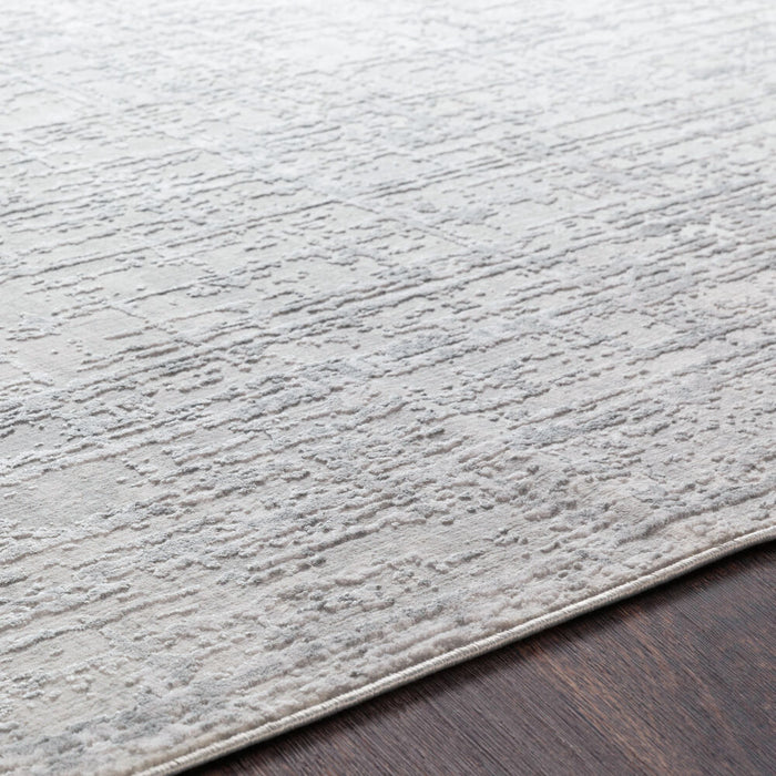 Aisha Machine Woven Rug — Light Gray / Off-White | AIS-2305