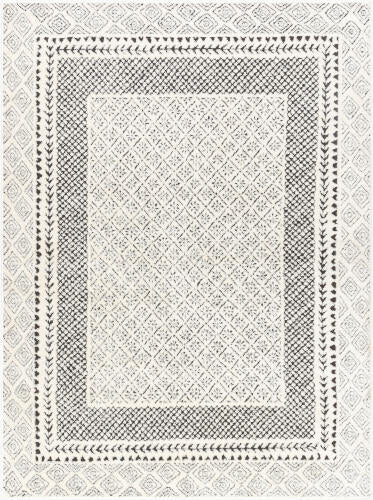 Livabliss Freud Machine Woven Rug — Ivory / Charcoal | FEU-2301 - performance