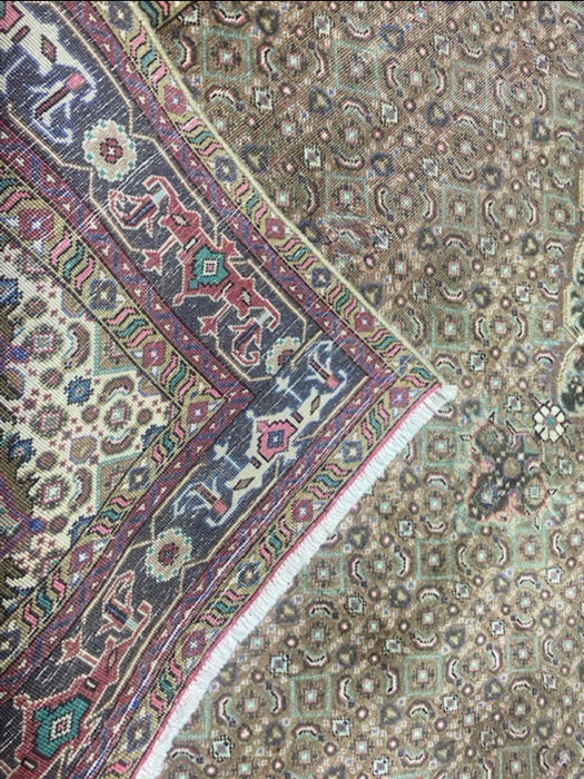 7'x10' Hand-Knotted Persian Green/Burgundy Area Rug – KB Rugs