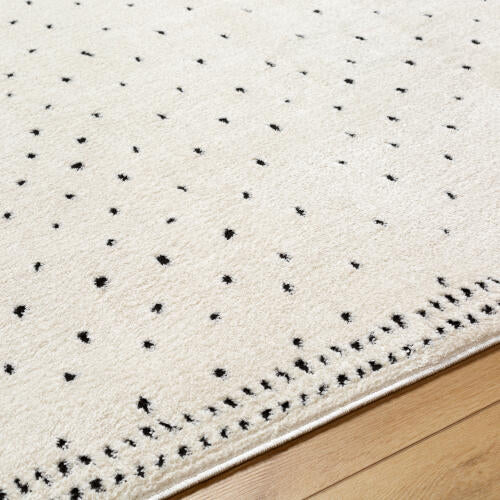 Livabliss Freud Machine Woven Rug — Ivory / Charcoal | FEU-2303