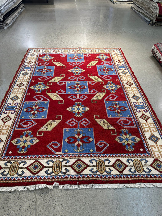 5' x 8' Serapi Hand-Knotted 100% Wool Rug