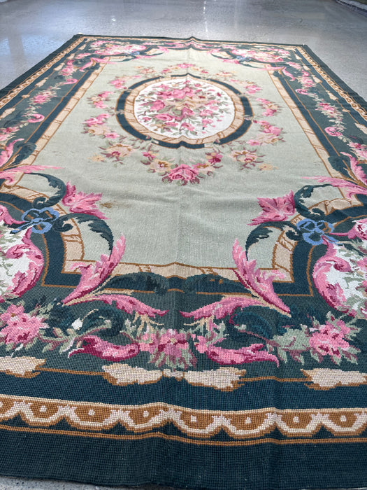 5' x 8'  100% Wool Hand-Knotted Killim