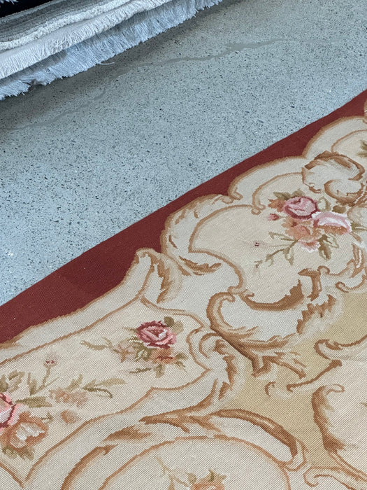 8' x 10' 100% Wool Hand-Knotted Killim