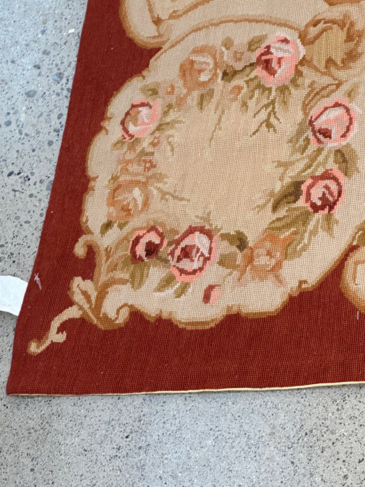 8' x 10' 100% Wool Hand-Knotted Killim