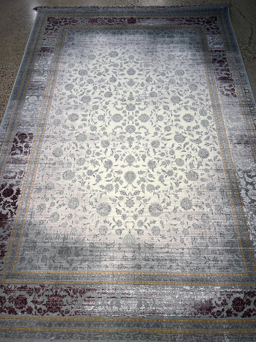 10'x13' Power-Loomed Persian Style Pink/Grey Area Rug – KB Rugs