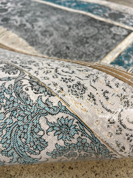 5'x8' Power-Loomed Persian Style Blue/Grey Area Rug – KB Rugs